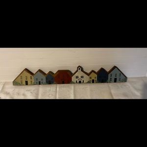 Country houses wall hanging